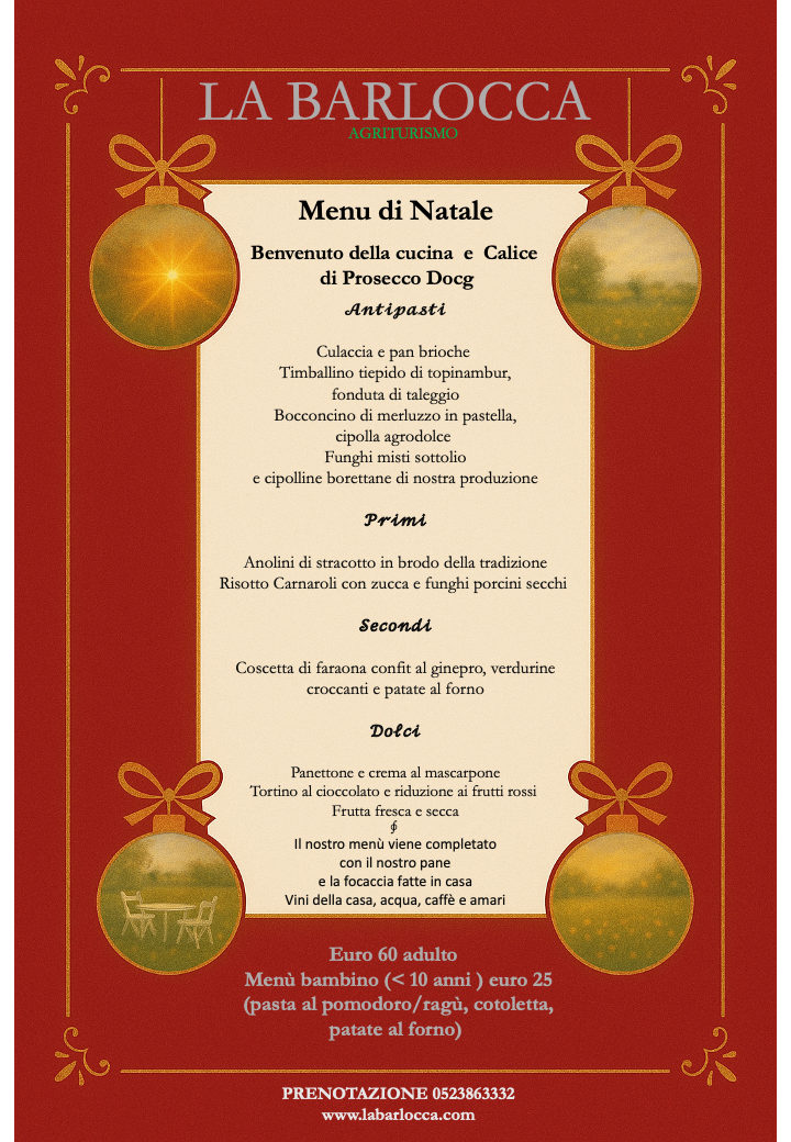 Natale alla Barlocca